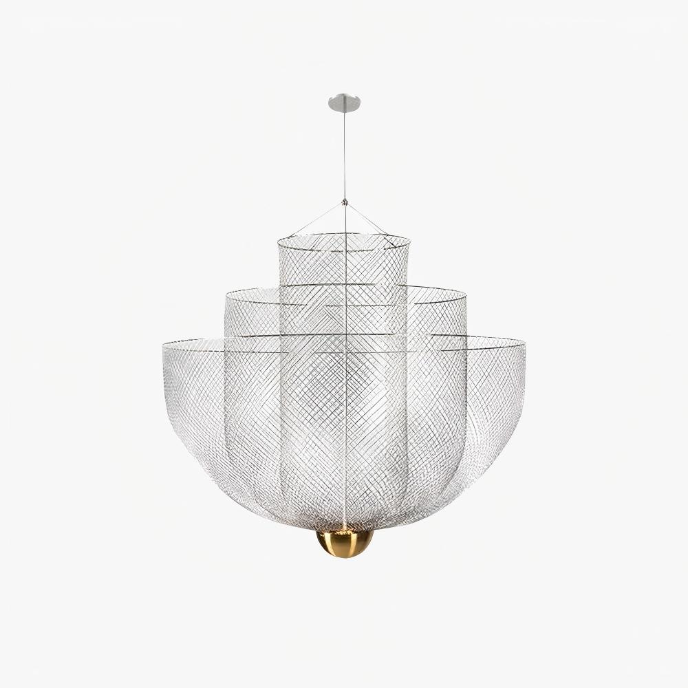 Alessio Inhabituel Métal Chrome Or Suspensions Chambre à Coucher Salon