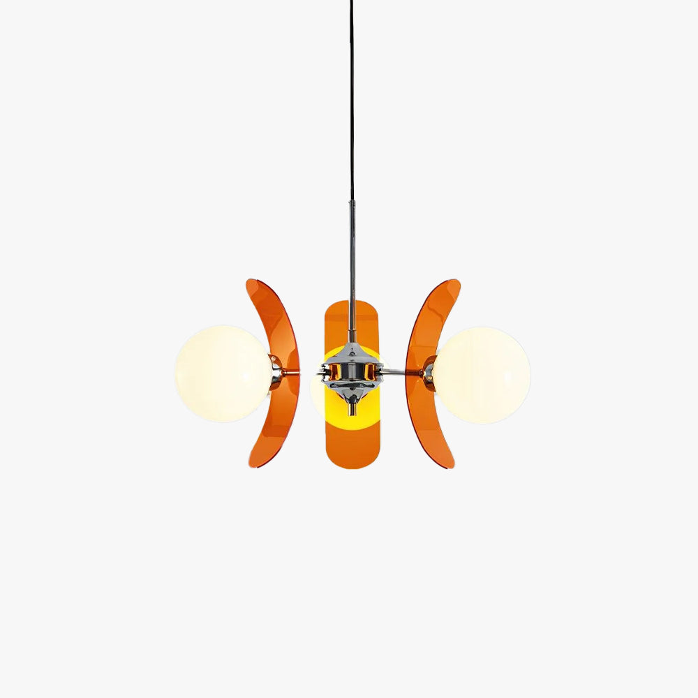 Halo Globe Sputnik Chandelier