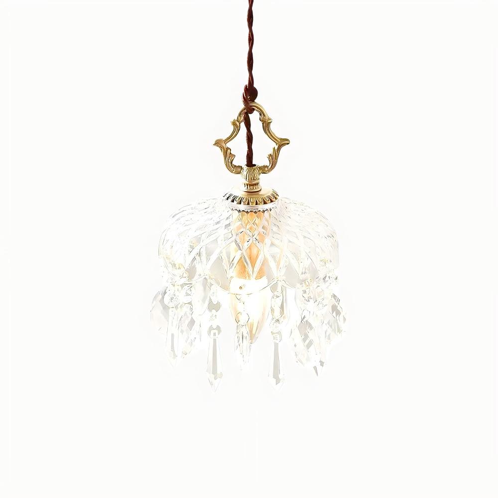 Marilyn Ancien Métal Cristal Verre Suspensions Chambre à Coucher Salon
