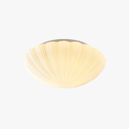 Quinn Modern Urban Seashell Glass Ceiling Light Bedroom Hallway