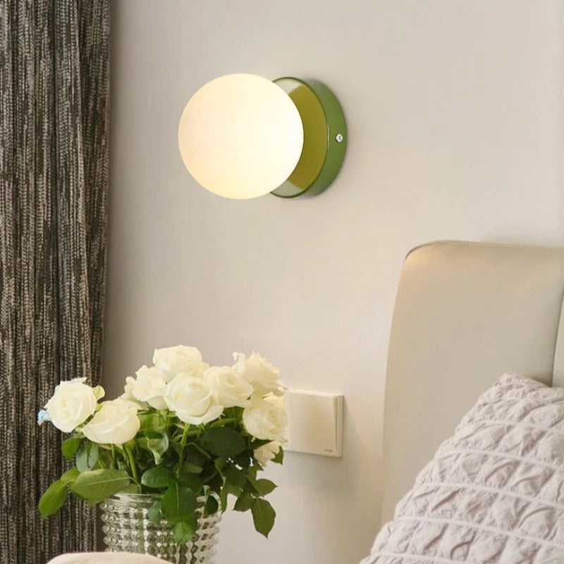 Valentina Applique Murale LED Moderne Métal Noir Chambre À Coucher