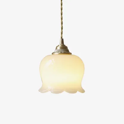 Carins Vintage Flower Resin Pendant Light Bedroom Living Dining Room