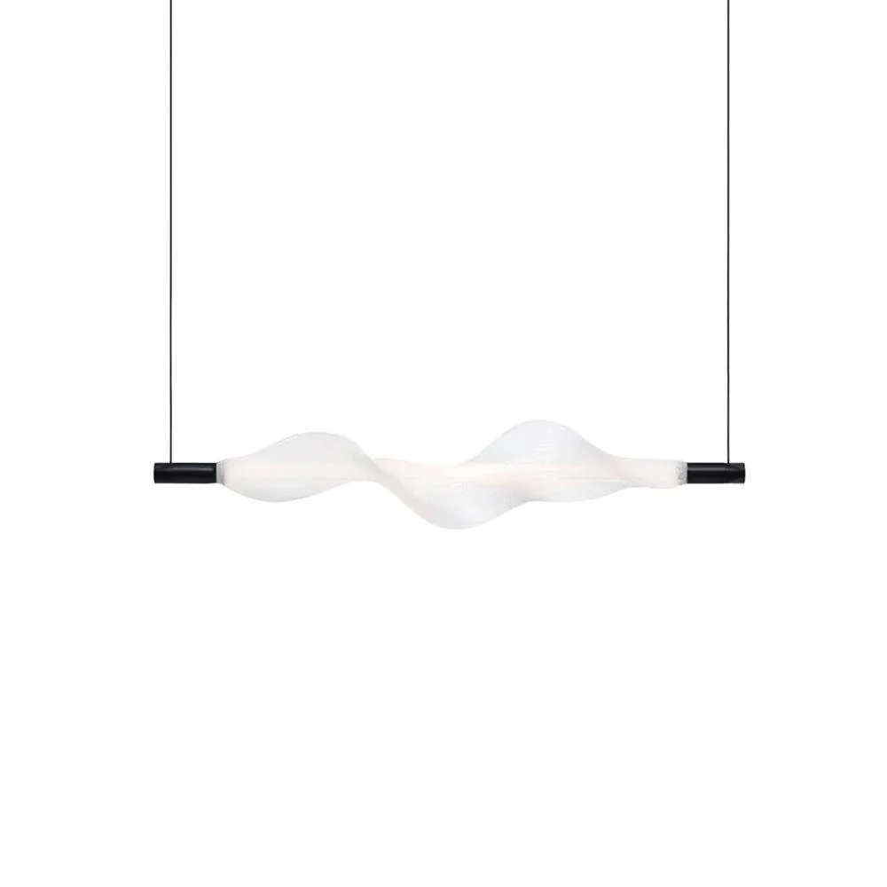 Edge Modern Unusual Fiber Pendant Light Shades Living Dining Room
