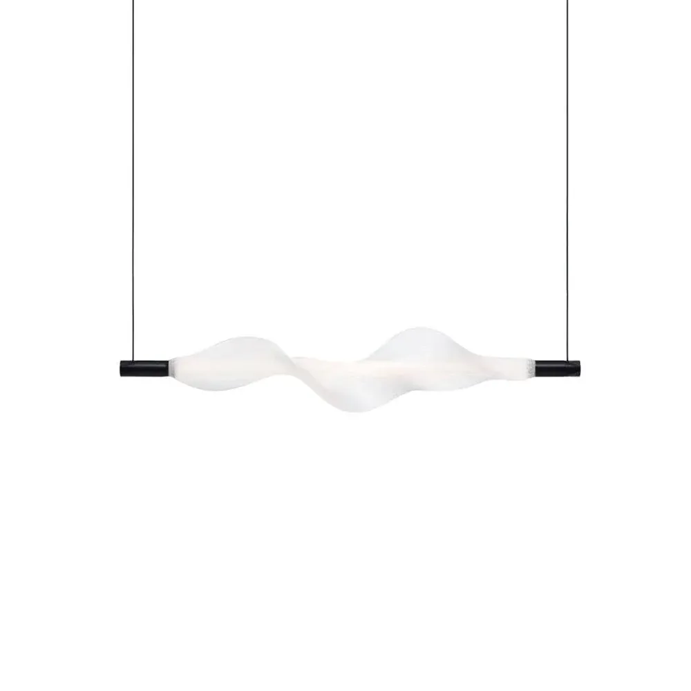 Edge Modern Unusual Fiber Pendant Light Shades Living Dining Room