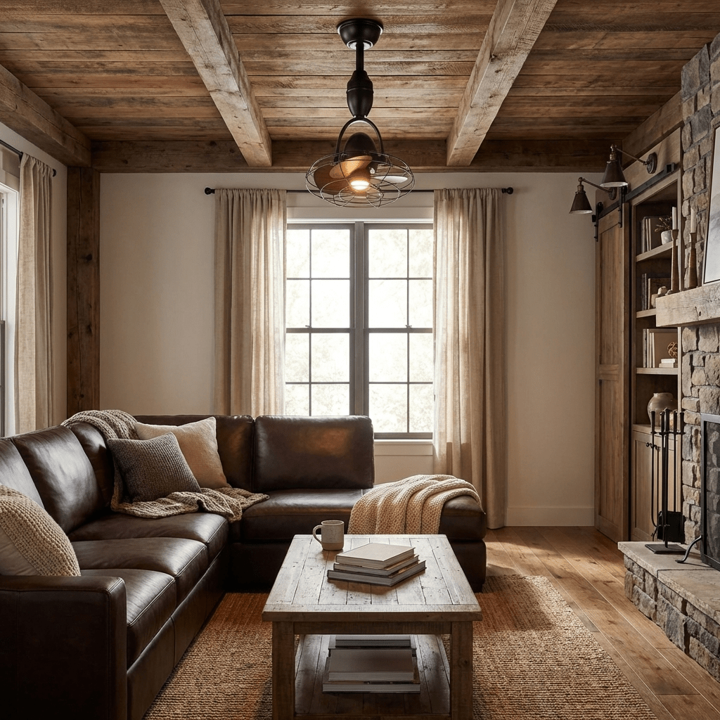 Ventilateur de Plafond Industriel Classique Winston - Neutralighting