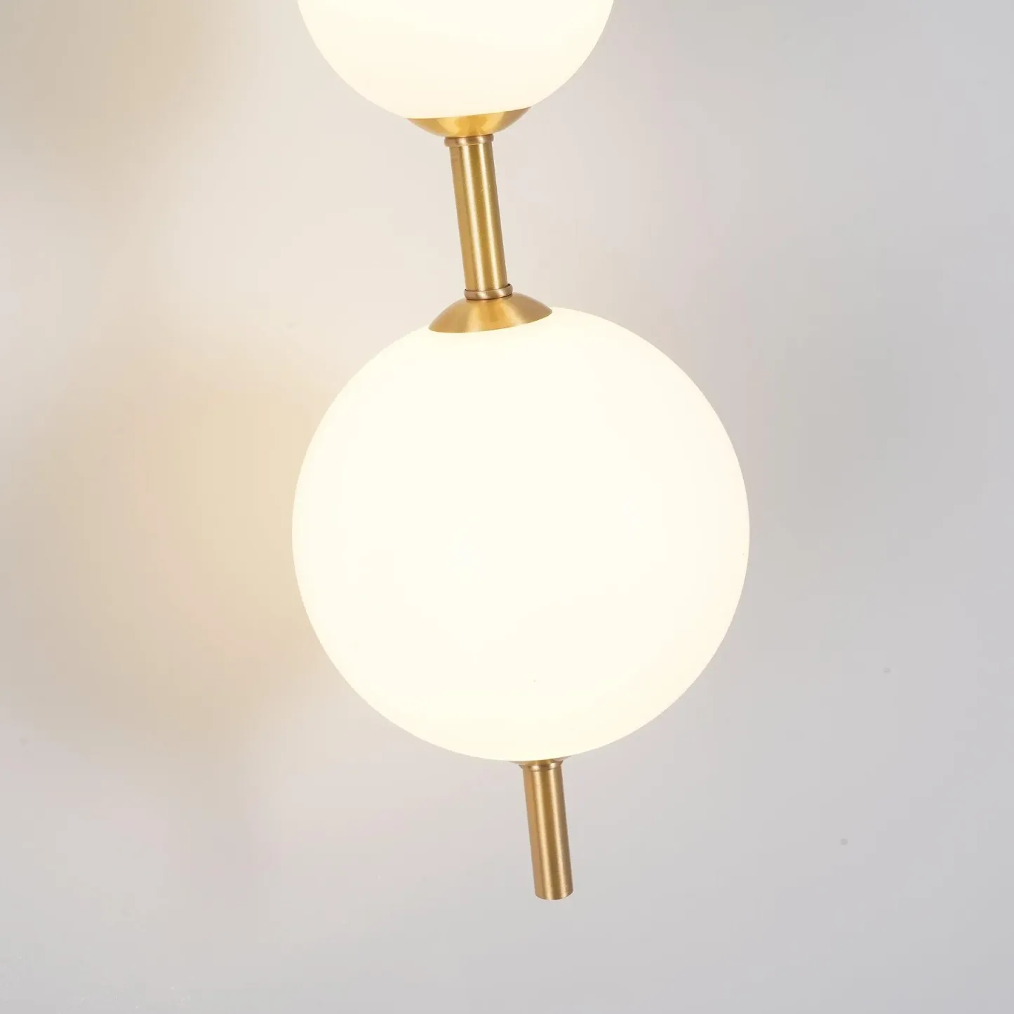 Edge Minimalism Metal Glass Plastic Wall Lamp Bedroom Living Room