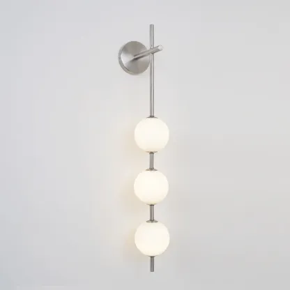 Edge Minimalism Metal Glass Plastic Wall Lamp Bedroom Living Room