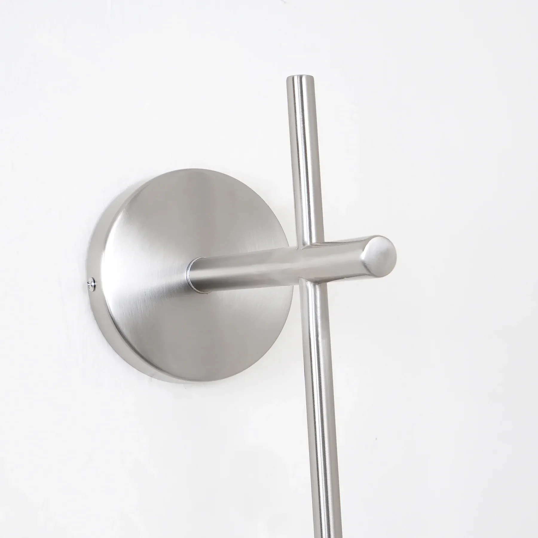 Edge Minimalism Metal Glass Plastic Wall Lamp Bedroom Living Room