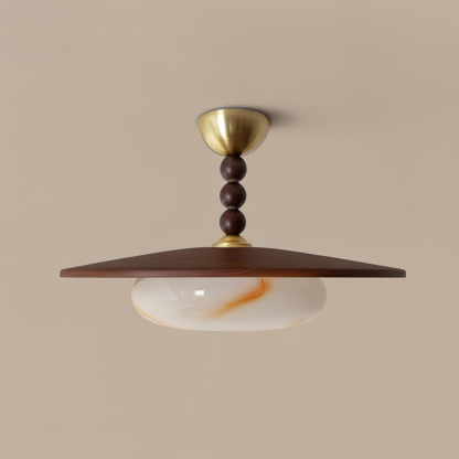 Drift Timber Alabaster Ceiling Light