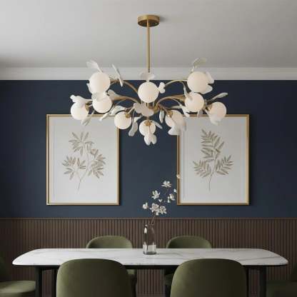 Muse Gingko Leaf Chandelier