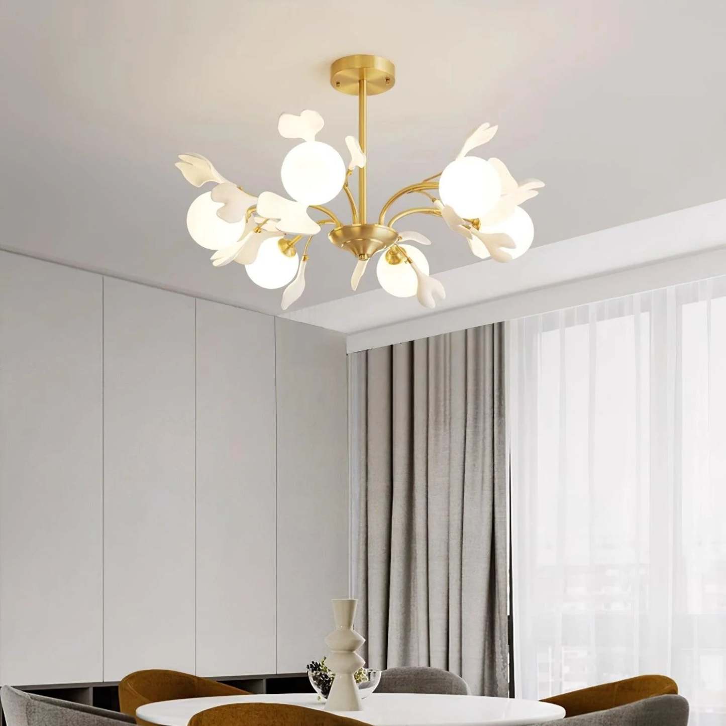 Muse Gingko Leaf Chandelier