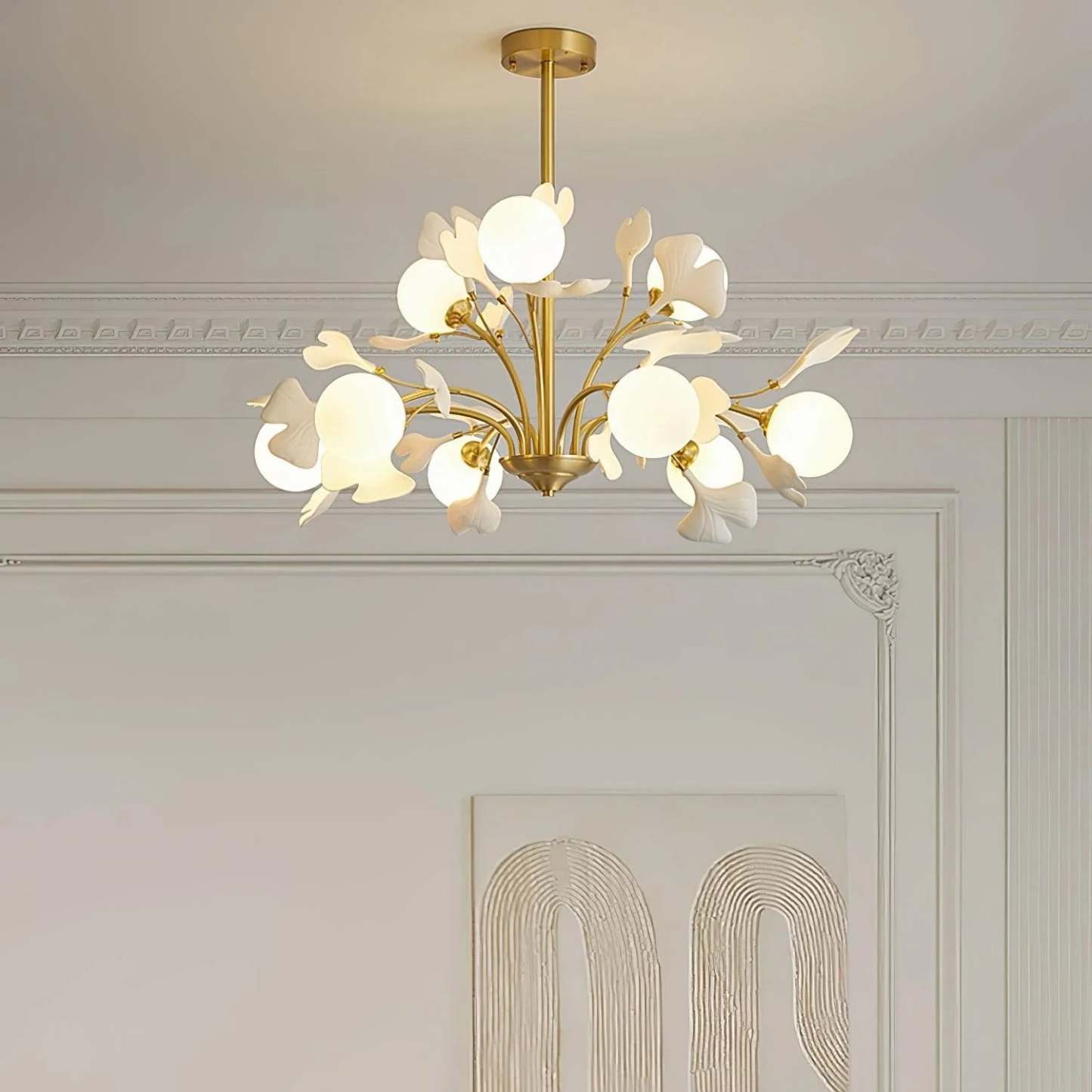 Muse Gingko Leaf Chandelier