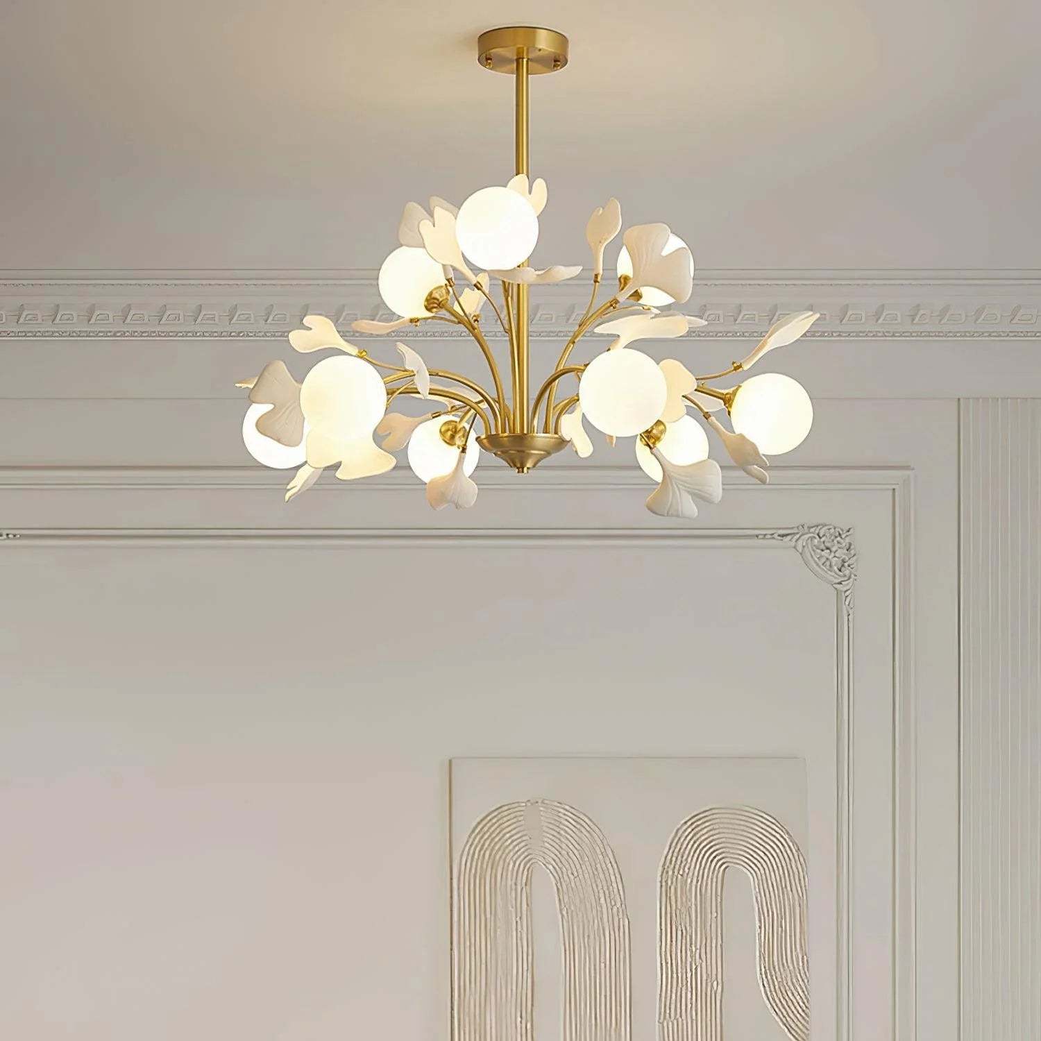 Muse Gingko Leaf Chandelier