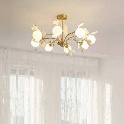 Muse Gingko Leaf Chandelier