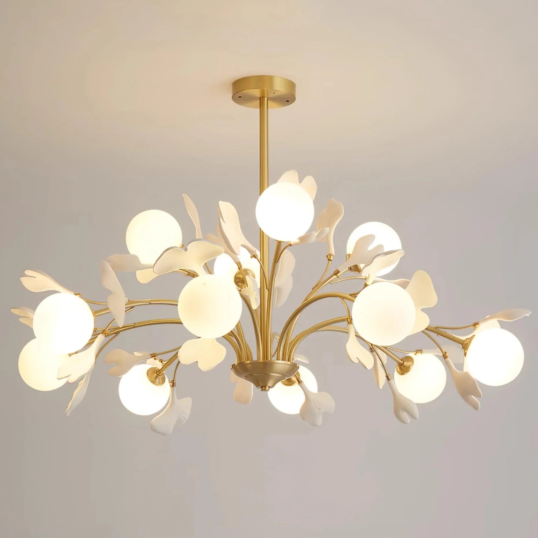 Muse Gingko Leaf Chandelier