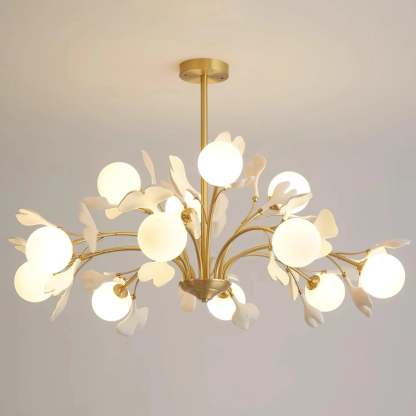 Muse Gingko Leaf Chandelier