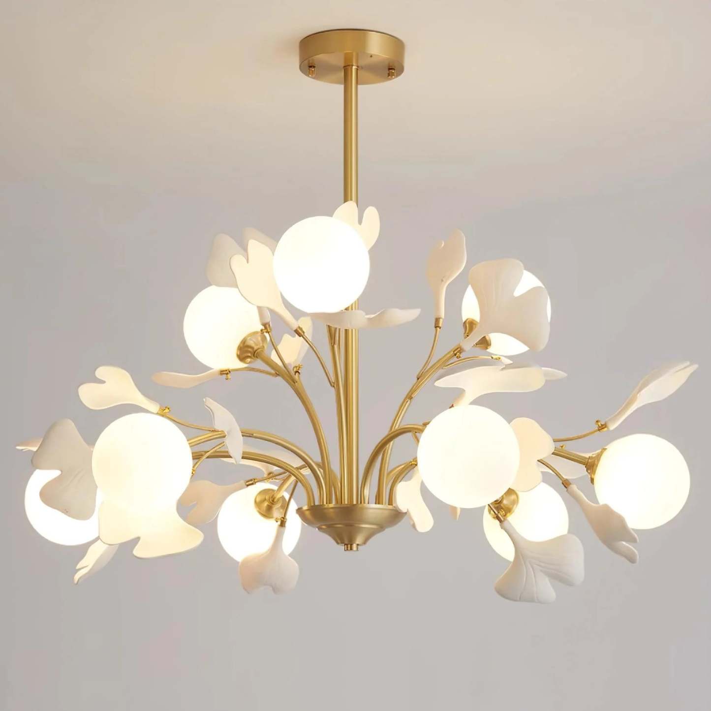 Muse Gingko Leaf Chandelier