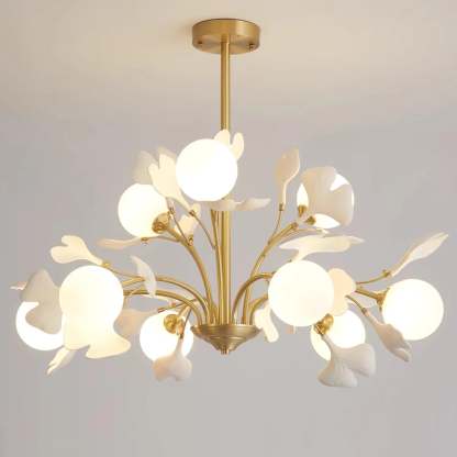 Muse Gingko Leaf Chandelier