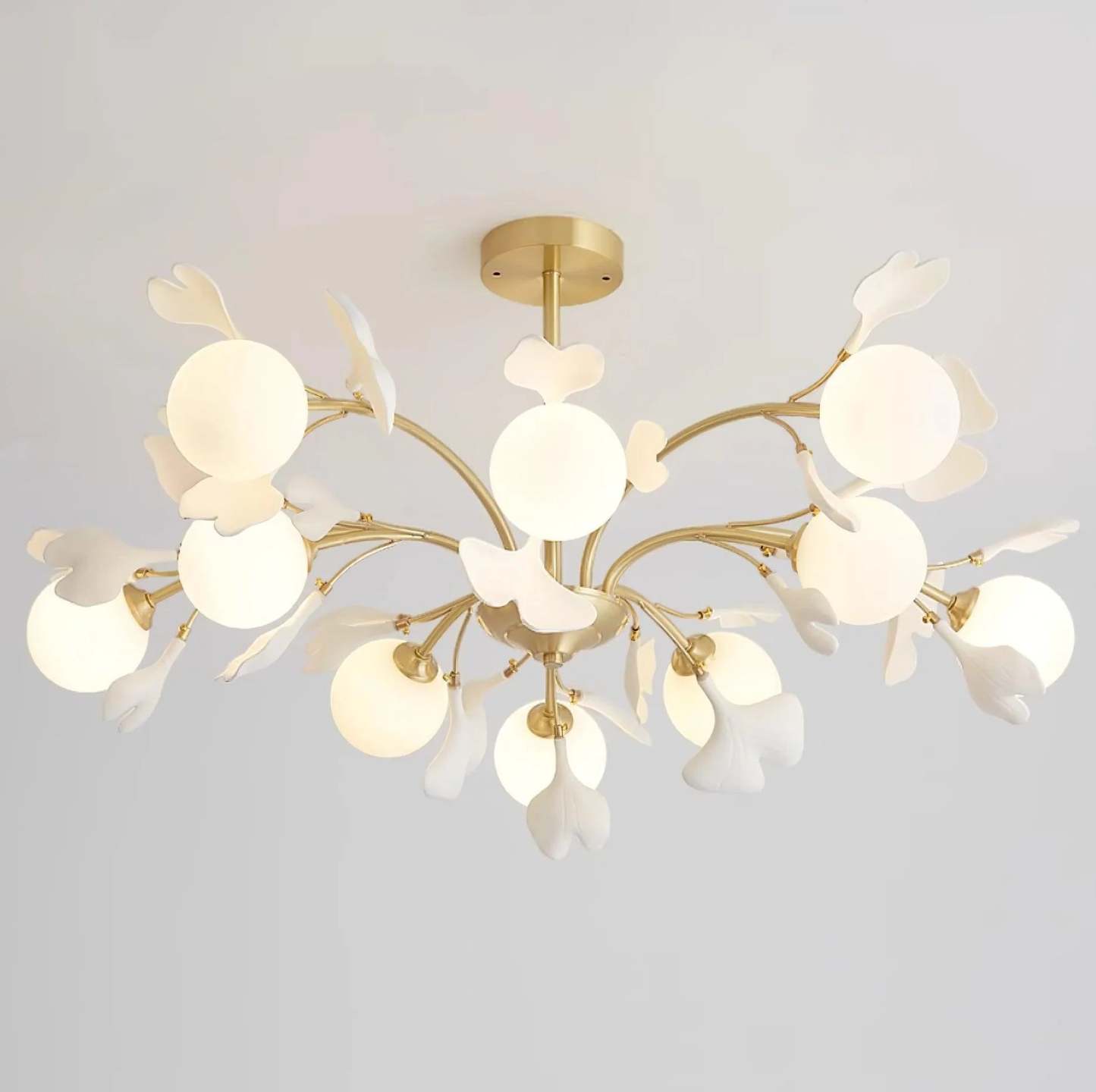Muse Gingko Leaf Chandelier