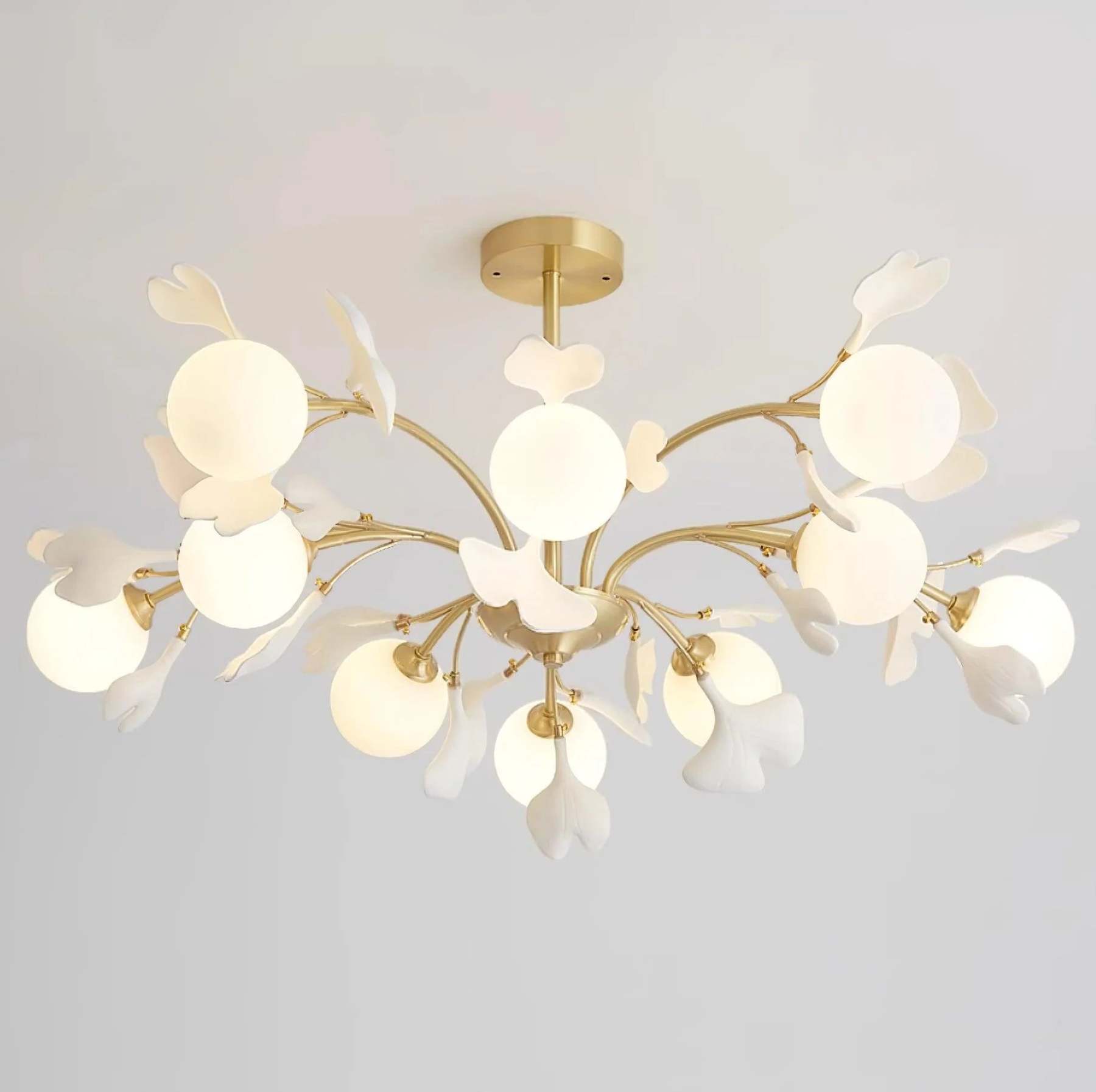 Muse Gingko Leaf Chandelier