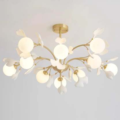 Muse Gingko Leaf Chandelier