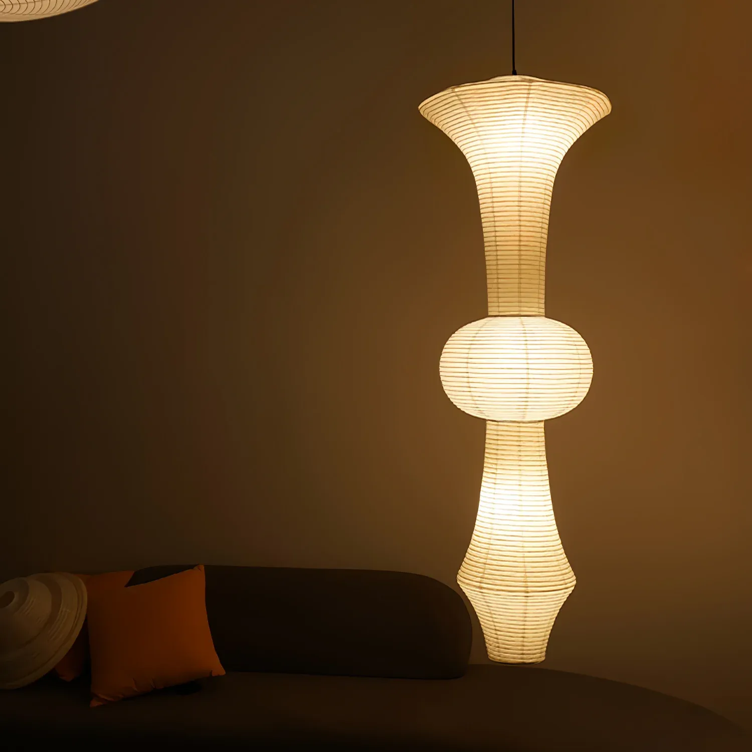 Renée Géométrique Style Métal Papier Suspensions Chambre à Coucher Salon