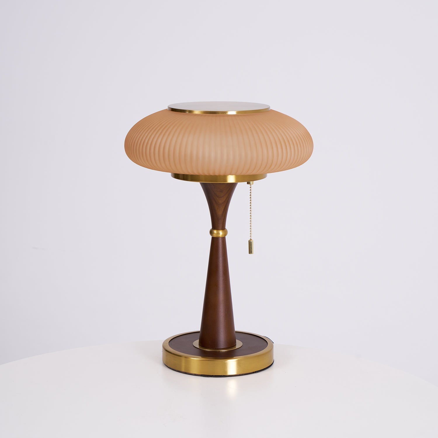 Drift Wood and Glass Table Lamp