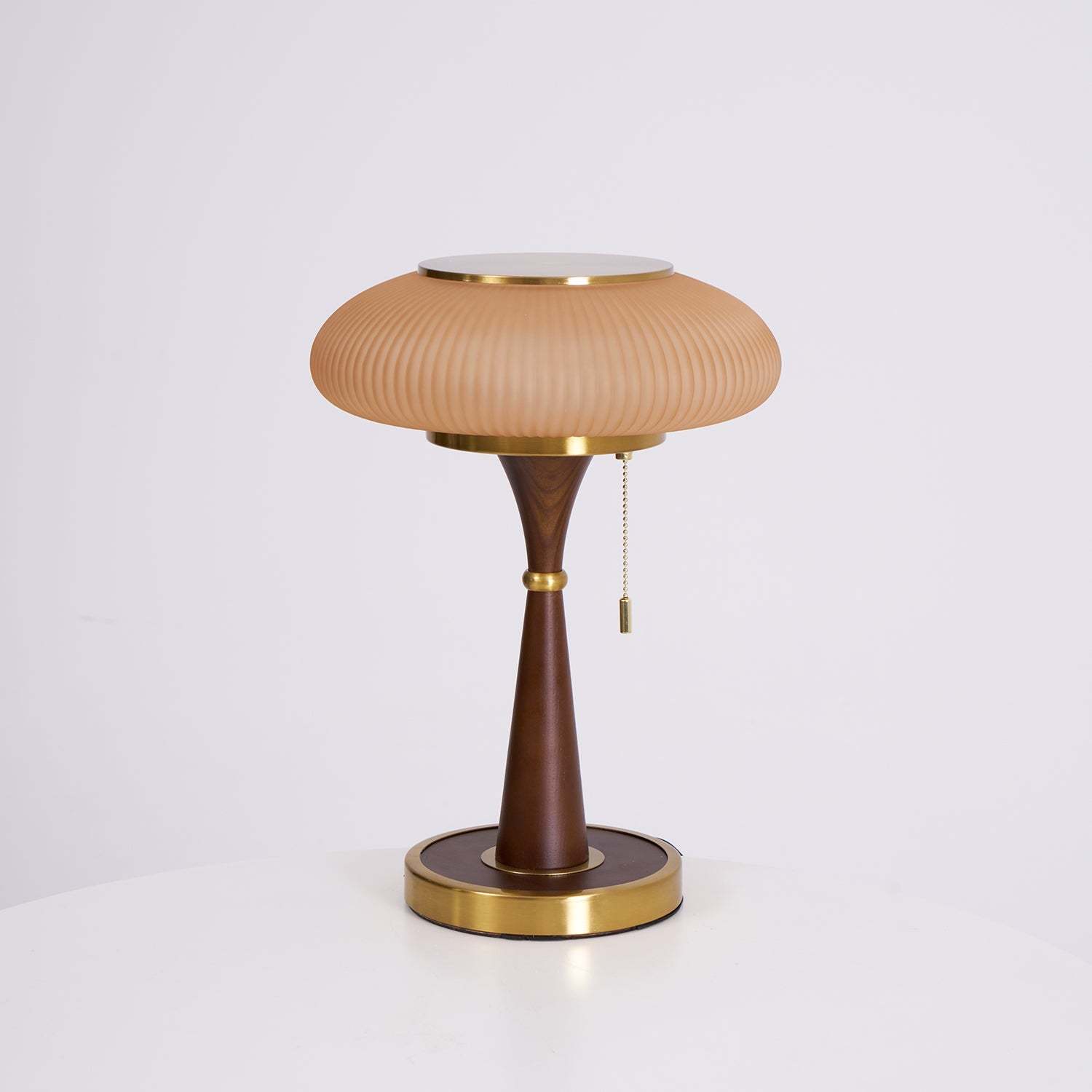 Drift Wood and Glass Table Lamp
