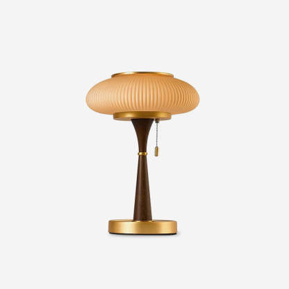 Drift Wood and Glass Table Lamp