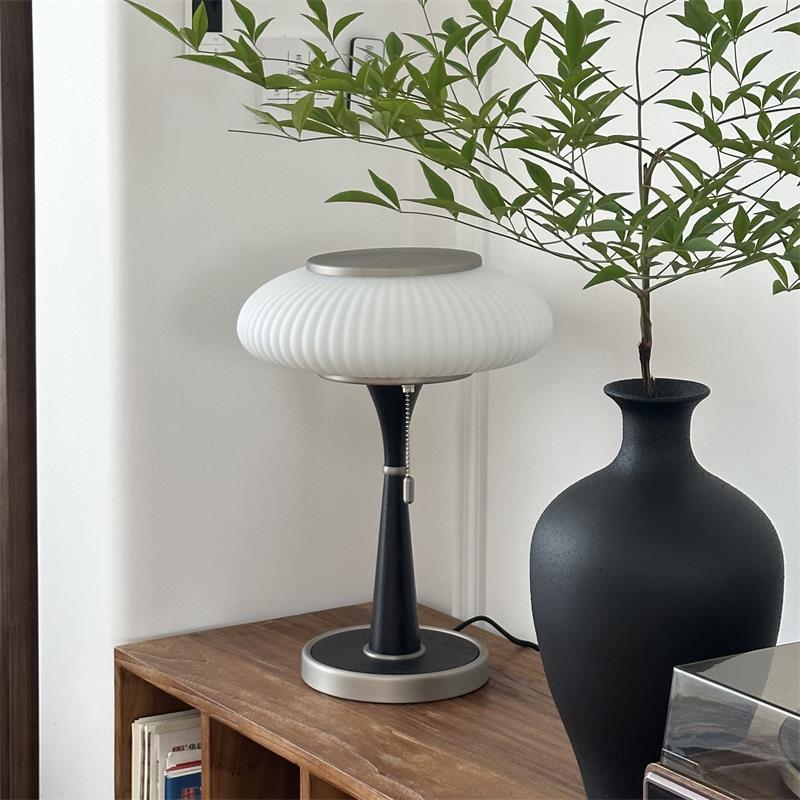 Drift Wood and Glass Table Lamp