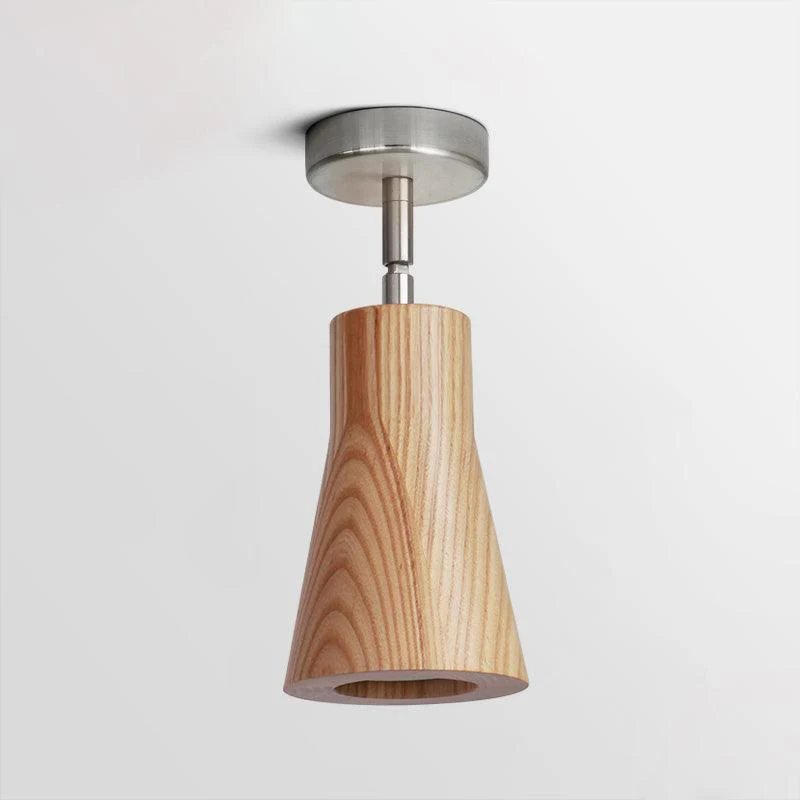 Ozawa Modern Wood Track Ceiling Light Living Room Bedroom Hallway