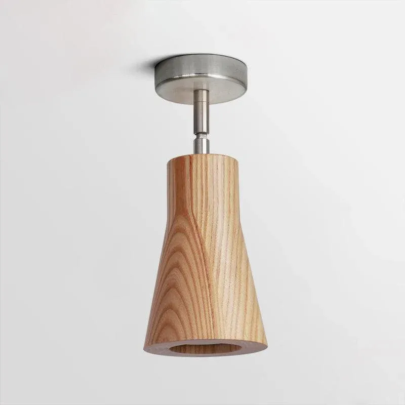 Ozawa Modern Wood Track Ceiling Light Living Room Bedroom Hallway