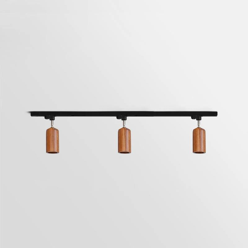 Ozawa Modern Wood Track Ceiling Light Living Room Bedroom Hallway