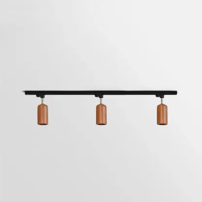 Ozawa Modern Wood Track Ceiling Light Living Room Bedroom Hallway