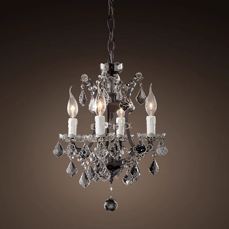 Silva Lustre décoratif Moderne, Métal/Cristal,  Rouille, Salon