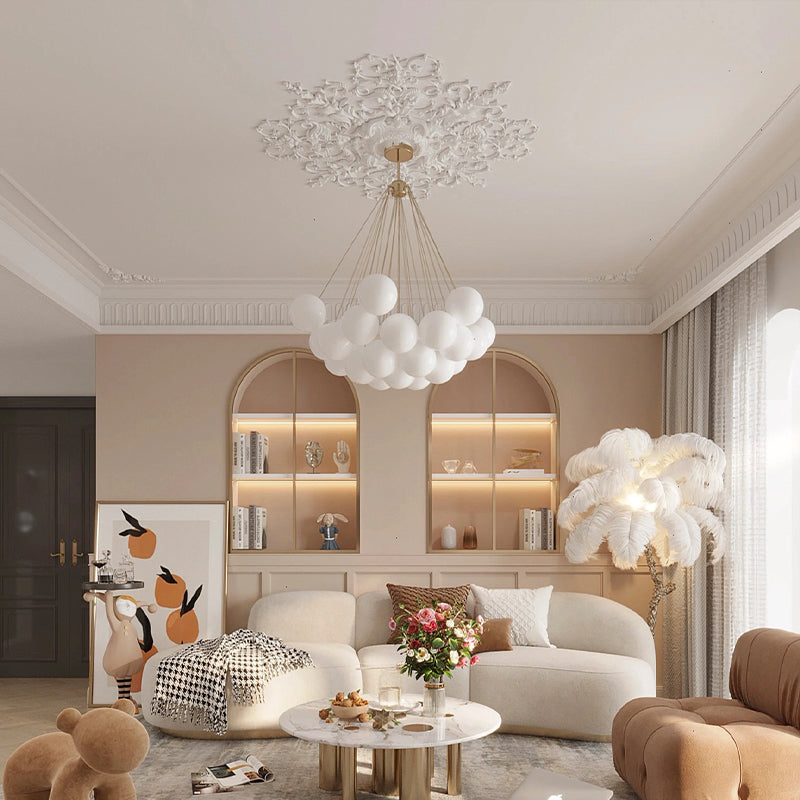 Nordic Bubble Chandelier Glass Ball Pendant