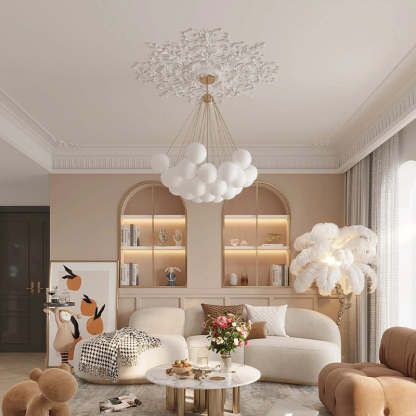 Nordic Bubble Chandelier Glass Ball Pendant