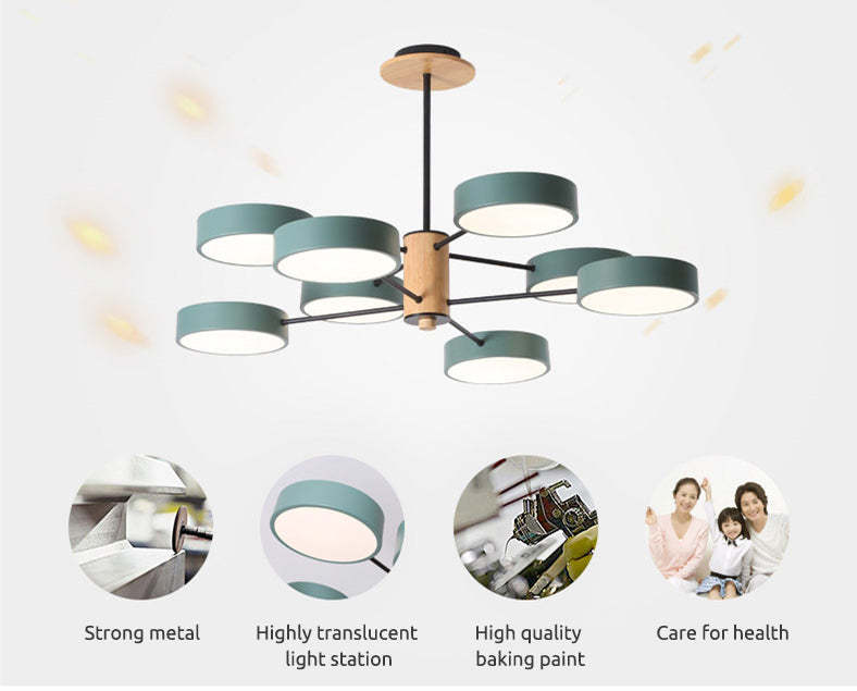 Modern Ceiling Light Fixture Chandelier Industrial Pendant