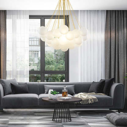 Nordic Bubble Chandelier Glass Ball Pendant