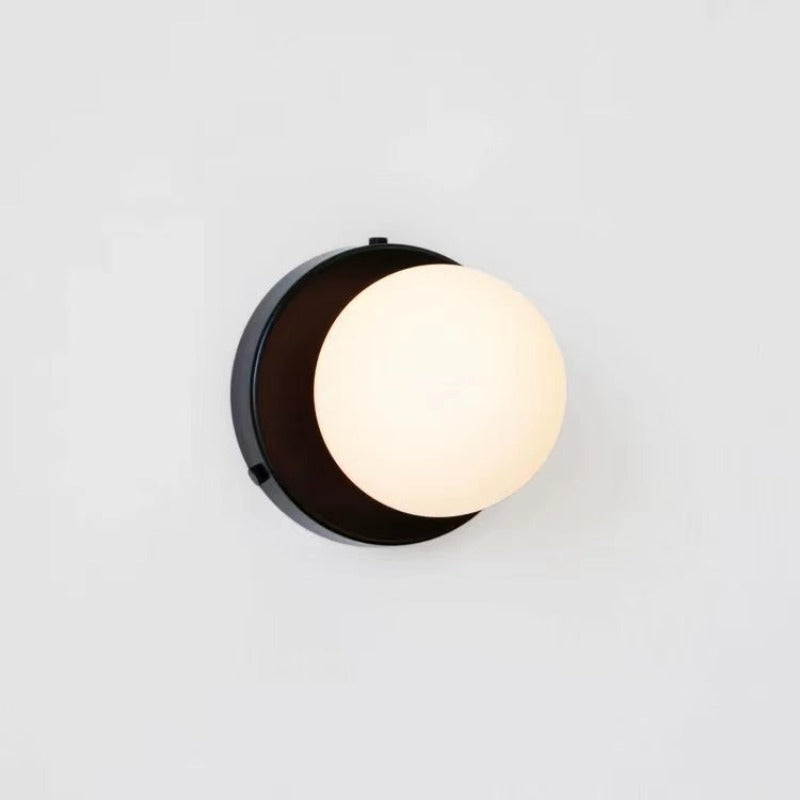 Valentina Applique Murale LED Moderne Métal Noir Chambre À Coucher