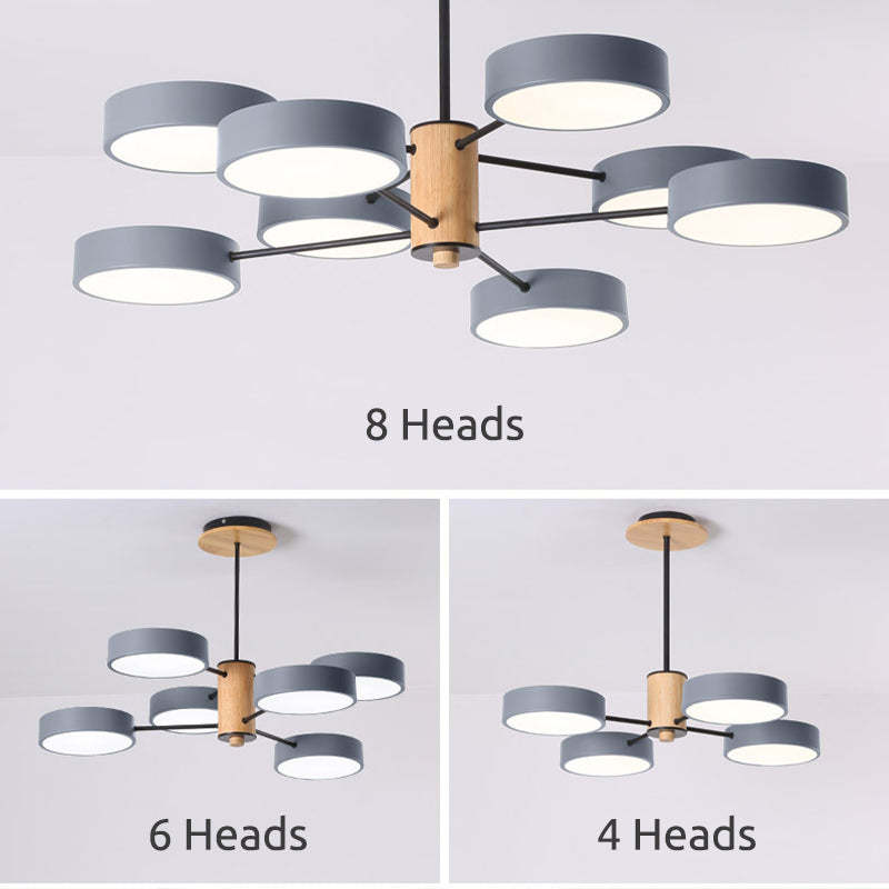 Modern Ceiling Light Fixture Chandelier Industrial Pendant