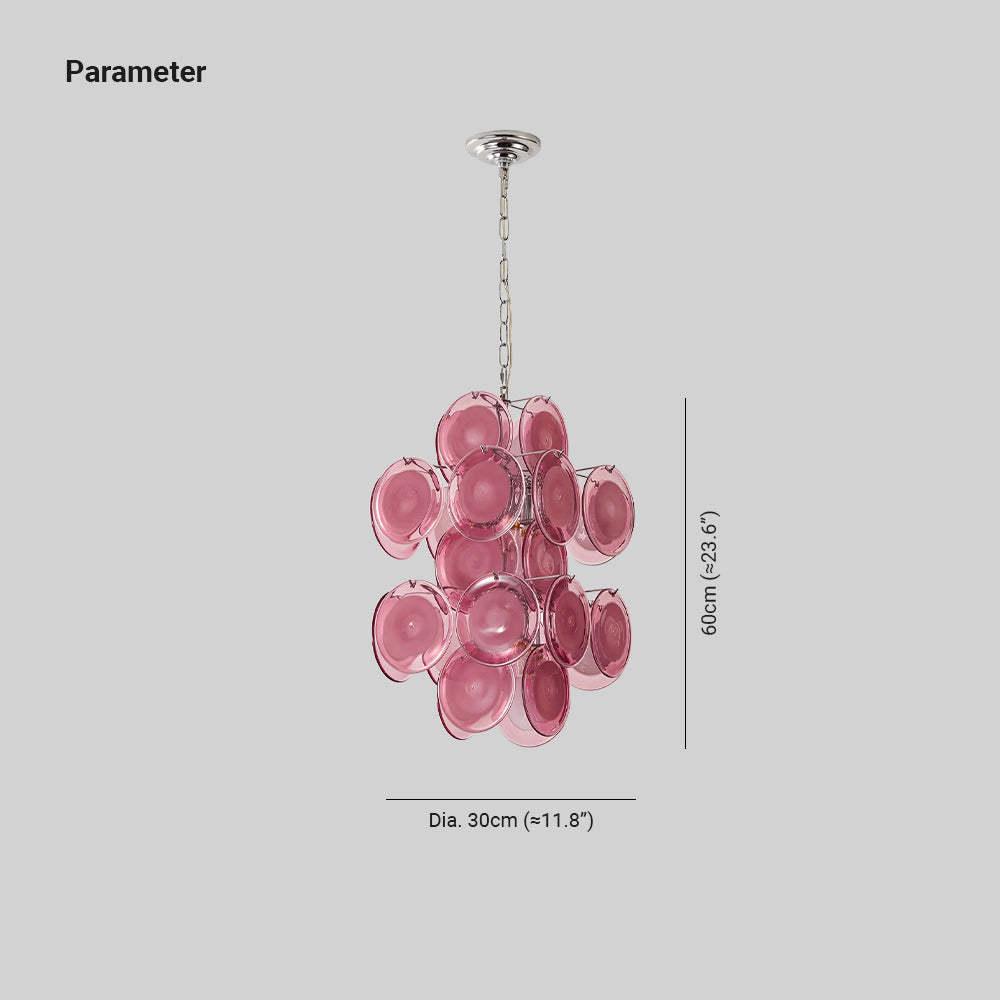 Verona Tropical Glass Pendant Lamp