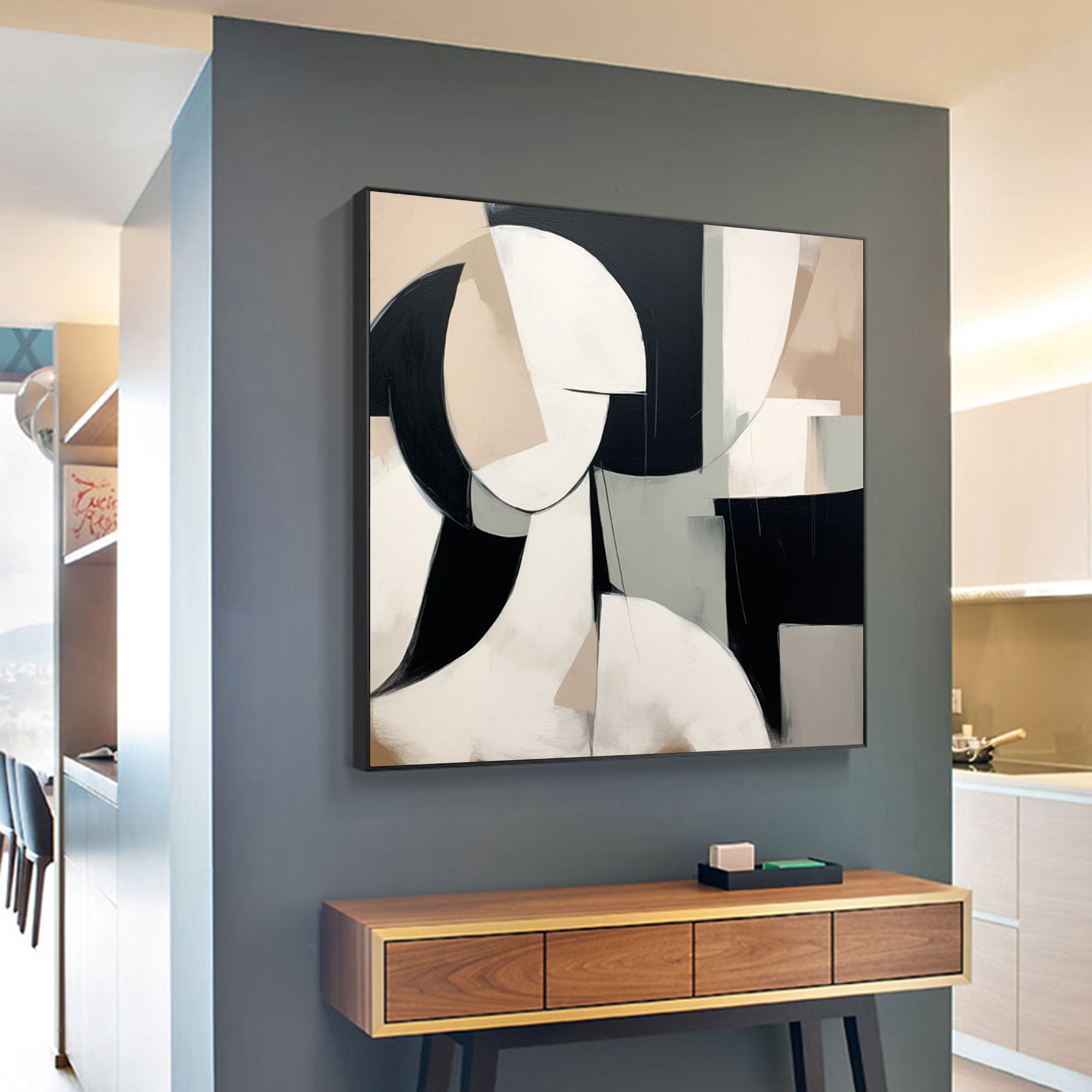 Wabi-Sabi Abstrait Art #MS046