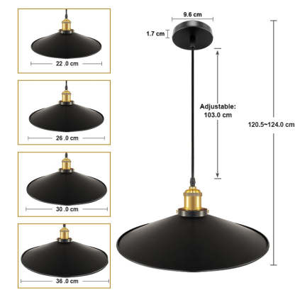 Vintage Retro Edison Pendant Lamp