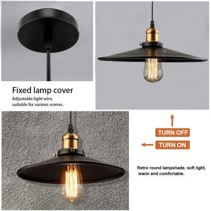 Vintage Retro Edison Pendant Lamp
