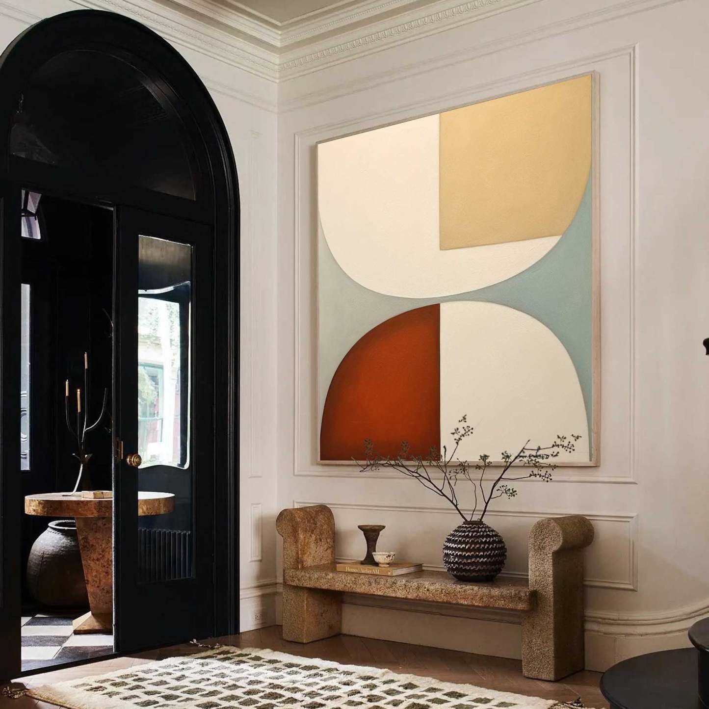 Contemporain Minimalisme Art #MS146