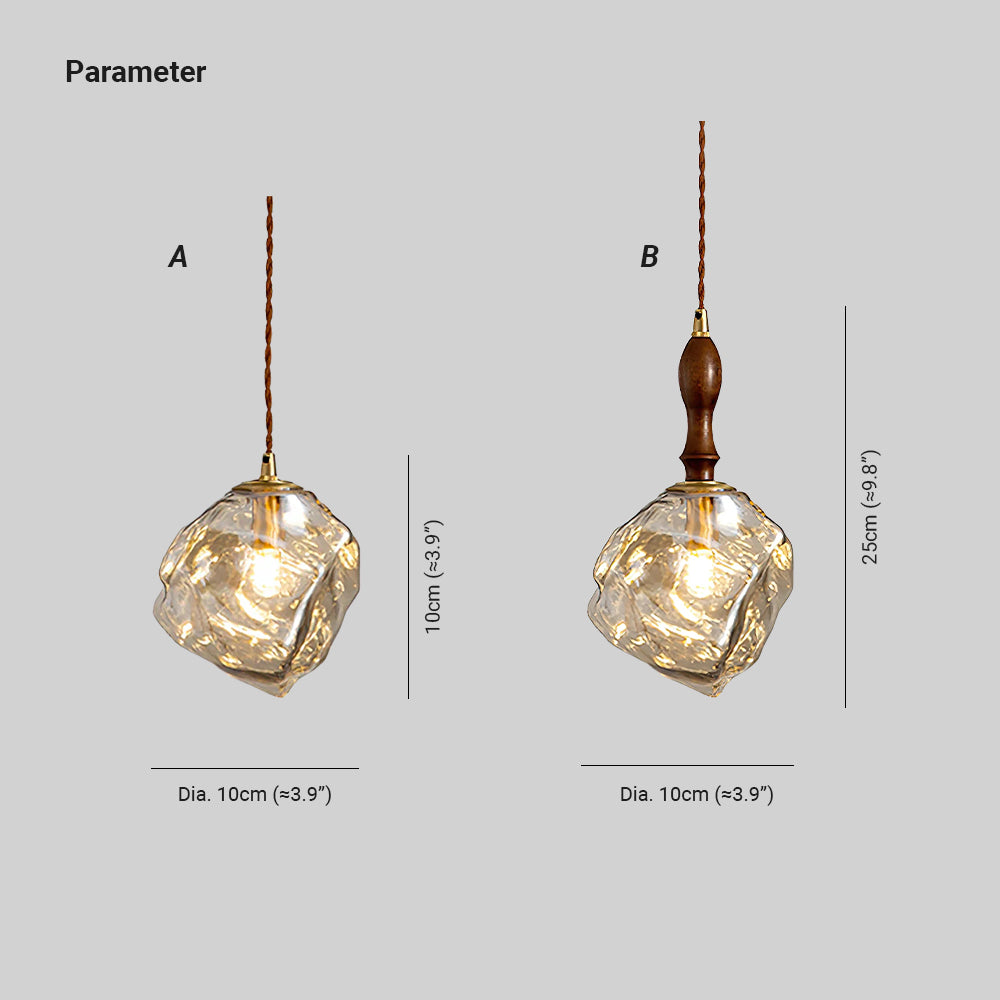 Verona Ice Cube Pendant Lamp