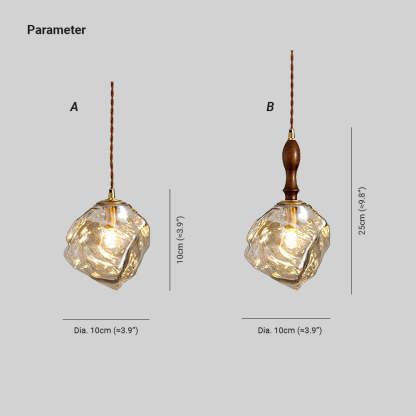 Verona Ice Cube Pendant Lamp