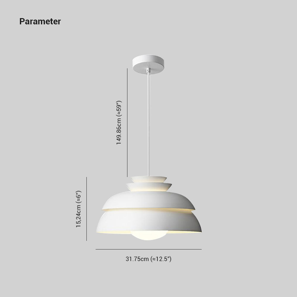 Morandi Suspension Blanche, Moderne, Métal, Cuisine