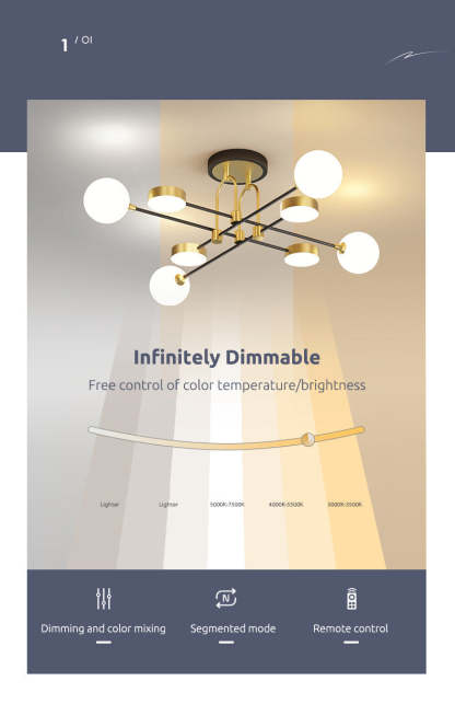 Industrial Modern Ceiling Light Fixture Chandelier Dining Room Living Room Bedroom